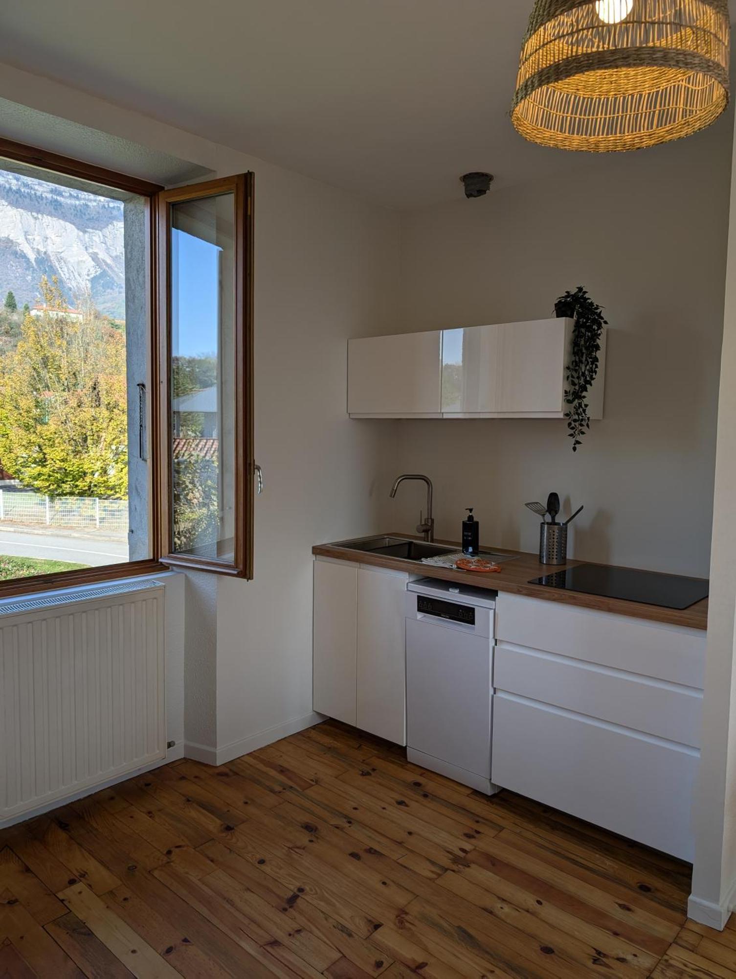 Appart 65M2 Avec 2 Chambres Dans Ferme Renovee - Parking Gratuit - Grande Vue Montagnes Montbonnot-Saint-Martin Exterior foto